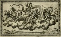 An illustration from Delle allvsioni, imprese, et emblemi del Sig. Principio Fabricii da Teramo sopra la vita, opere, et attioni di Gregorio XIII pontefice massimo, libri VI : nei quali sotto l'allegoria del drago, arme del detto pontefice, si descriue anco la uera forma d'un principe Christiano .. (1588)