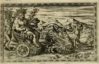 An illustration from Delle allvsioni, imprese, et emblemi del Sig. Principio Fabricii da Teramo sopra la vita, opere, et attioni di Gregorio XIII pontefice massimo, libri VI : nei quali sotto l'allegoria del drago, arme del detto pontefice, si descriue anco la uera forma d'un principe Christiano .. (1588)