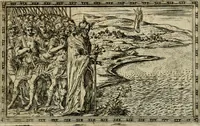 An illustration from Delle allvsioni, imprese, et emblemi del Sig. Principio Fabricii da Teramo sopra la vita, opere, et attioni di Gregorio XIII pontefice massimo, libri VI : nei quali sotto l'allegoria del drago, arme del detto pontefice, si descriue anco la uera forma d'un principe Christiano .. (1588)