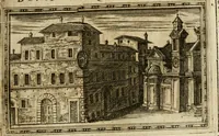 An illustration from Delle allvsioni, imprese, et emblemi del Sig. Principio Fabricii da Teramo sopra la vita, opere, et attioni di Gregorio XIII pontefice massimo, libri VI : nei quali sotto l'allegoria del drago, arme del detto pontefice, si descriue anco la uera forma d'un principe Christiano .. (1588)
