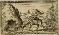 An illustration from Delle allvsioni, imprese, et emblemi del Sig. Principio Fabricii da Teramo sopra la vita, opere, et attioni di Gregorio XIII pontefice massimo, libri VI : nei quali sotto l'allegoria del drago, arme del detto pontefice, si descriue anco la uera forma d'un principe Christiano .. (1588)