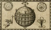 An illustration from Delle allvsioni, imprese, et emblemi del Sig. Principio Fabricii da Teramo sopra la vita, opere, et attioni di Gregorio XIII pontefice massimo, libri VI : nei quali sotto l'allegoria del drago, arme del detto pontefice, si descriue anco la uera forma d'un principe Christiano .. (1588)