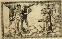 An illustration from Delle allvsioni, imprese, et emblemi del Sig. Principio Fabricii da Teramo sopra la vita, opere, et attioni di Gregorio XIII pontefice massimo, libri VI : nei quali sotto l'allegoria del drago, arme del detto pontefice, si descriue anco la uera forma d'un principe Christiano .. (1588)
