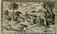 An illustration from Delle allvsioni, imprese, et emblemi del Sig. Principio Fabricii da Teramo sopra la vita, opere, et attioni di Gregorio XIII pontefice massimo, libri VI : nei quali sotto l'allegoria del drago, arme del detto pontefice, si descriue anco la uera forma d'un principe Christiano .. (1588)