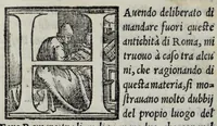 An illustration from Delle antichità della città di Roma (1548)