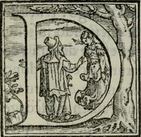 An illustration from Delle attioni, et sentenze del s. Alessandro de' Medici, primo duca di Fiorenza (1564)