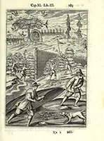 An illustration from Delle caccie di Eugenio Raimondi bresciano libri quattro ; aggiuntoui'n questa nuoua'mpressione altre caccie che sperse in altri libri andauano (1630)