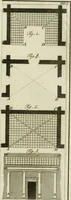 An illustration from Delle case di citta degli antichi Romani secondo la dottrina di Vitruvio (1795)