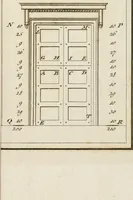 An illustration from Delle case di citta degli antichi Romani secondo la dottrina di Vitruvio (1795)