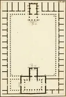 An illustration from Delle case di citta degli antichi Romani secondo la dottrina di Vitruvio (1795)