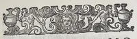 An illustration from Delle chroniche de' Frati minori : parte seconda, diuisa in dieci libri, nella quale si contiene quello, che occorse nella religione del padre san Francesco, nel tempo di ventiquattro ministri generali, per lo spatio d'anni centocinquanta. (1606)