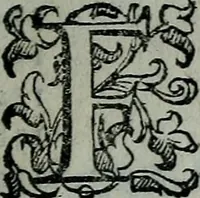 An illustration from Delle cose notabili della città di Venetia libri II : ne' quali amplamente, e con ogni verità si contengono vsanze antiche, habiti & vestiti, officii e magistrati, vittorie illustri, principi & vita loro, tutti patriarchi, senatori famosi, huomini letterati, chiese e monasterij, corpi santi e reliquie, fabriche e palazzi, pittori e pitture, scultori e scolture, auuocati famosi, medici eccellenti, musici di più sorte : con la tauola copiosa (1587)