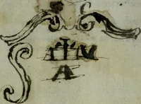 An illustration from Delle cose notabili della città di Venetia libri II : ne' quali amplamente, e con ogni verità si contengono vsanze antiche, habiti & vestiti, officii e magistrati, vittorie illustri, principi & vita loro, tutti patriarchi, senatori famosi, huomini letterati, chiese e monasterij, corpi santi e reliquie, fabriche e palazzi, pittori e pitture, scultori e scolture, auuocati famosi, medici eccellenti, musici di più sorte : con la tauola copiosa (1587)
