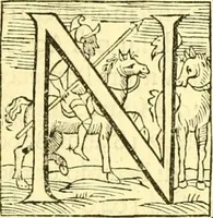 An illustration from Delle famiglie nobili Napoletane (1580)