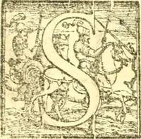 An illustration from Delle famiglie nobili Napoletane (1580)