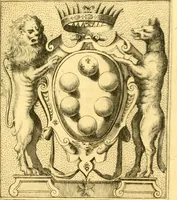 An illustration from Delle famiglie nobili Napoletane (1580)