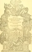 An illustration from Delle famiglie nobili Napoletane (1580)