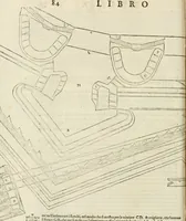 An illustration from Delle fortificationi di Bvonaivto Lorini, nobile fiorentino, libri cinque : ne' qvali si mostra con le piv facili regole la scienza con la pratica, di fortificare le citta & altri luoghi sopra diuersi siti, con tvtti gli avvertimenti, che per intelligenza di tal materia possono occorrere .. (1597)