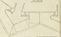 An illustration from Delle fortificationi di Bvonaivto Lorini, nobile fiorentino, libri cinque : ne' qvali si mostra con le piv facili regole la scienza con la pratica, di fortificare le citta & altri luoghi sopra diuersi siti, con tvtti gli avvertimenti, che per intelligenza di tal materia possono occorrere .. (1597)
