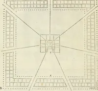 An illustration from Delle fortificationi di Bvonaivto Lorini, nobile fiorentino, libri cinque : ne' qvali si mostra con le piv facili regole la scienza con la pratica, di fortificare le citta & altri luoghi sopra diuersi siti, con tvtti gli avvertimenti, che per intelligenza di tal materia possono occorrere .. (1597)