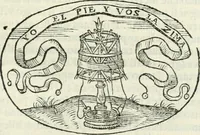 An illustration from Delle imprese, trattato (1592)