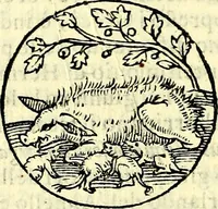 An illustration from Delle imprese trattato (1592)