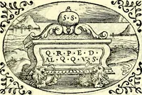 An illustration from Delle imprese trattato (1592)