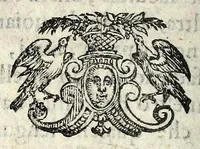 An illustration from Delle lettere di M. Andrea Calmo, libro primo[-quarto] : nel quale si contiene varij, & ingeniosi discorsi filosofici, in piu lettere a diuersi indrizzate, compresi (1580)