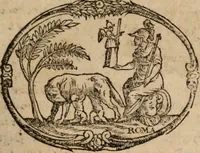 An illustration from Delle lettere facete et piacevoli di diversi huomini grandi et chiari & begli ingegni (1601)