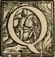 An illustration from Delle lettere facete et piacevoli di diversi huomini grandi et chiari & begli ingegni (1601)