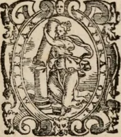 An illustration from Delle lettere facete et piacevoli di diversi huomini grandi et chiari & begli ingegni (1601)