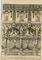 An illustration from Delle lodi della cristianissima Maria, regina di Francia e di Navarra. Orazione funerale (1643)