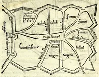 Picture 30 of 43 from Delle machine, ordinanze, et qvartieri antichi, et moderni : come quelli da questi possino essere imitati senza punto alterate la soldatesca dei nostri tempi : discorsi (1601), leaf 177