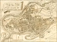 An illustration from Descrizione delle pitture, sculture, architetture ed altre cose rare della insigne città di Ascoli nella Marca (1790)
