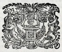 An illustration from Delle poesie dramatiche di Giovann' Andrea Moniglia, accademico della Crusca, parte prima[-terza] (1689)