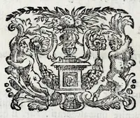 An illustration from Delle poesie dramatiche di Giovann' Andrea Moniglia, accademico della Crusca, parte prima[-terza] (1689)