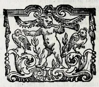 An illustration from Delle poesie dramatiche di Giovann' Andrea Moniglia, accademico della Crusca, parte prima[-terza] (1689)