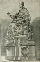 An illustration from Delle statue (1661)