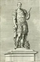 An illustration from Delle statue (1661)