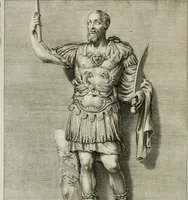 An illustration from Delle statue (1661)