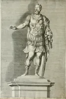 An illustration from Delle statue (1661)