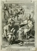 An illustration from Delle statue (1661)