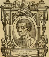 An illustration from Delle vite de' più eccellenti pittori, scultori, et architetti (1648)