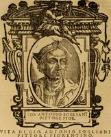 An illustration from Delle vite de' più eccellenti pittori, scultori, et architetti (1648)