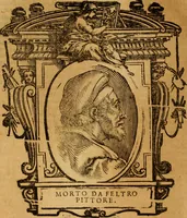 An illustration from Delle vite de' più eccellenti pittori, scultori, et architetti (1648)