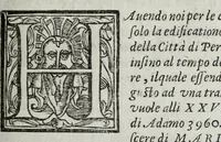 An illustration from Dell' historia di Perugia, di Pompeo Pellini : parte prima[-seconda], nella quale si contengono oltre l'origine e fatii [i.e. fatti] della città, li principali successi d'Italia per il corso d'anni 3525 (1664)