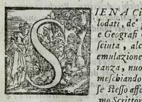 An illustration from Dell' historie di Siena (1625)