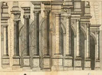 An illustration from Regola delli cinque ordini d'architettura (1718)