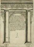An illustration from Regola delli cinque ordini d'architettura (1718)