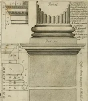 An illustration from Regola delli cinque ordini d'architettura (1718)